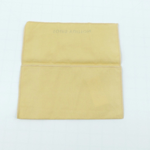 LOUIS VUITTON Dust Bag Size Small Beige Flap Accessories 9" x 5" - Picture 2 of 9